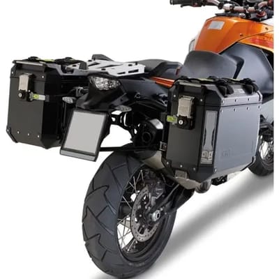 Givi Trekker Outback Monokey Cam Ktm 1050/1090/1190 Adventure&1190 Adventure R&1290 Super Adventure/t/r/s Montage Zijkoffers Zwart