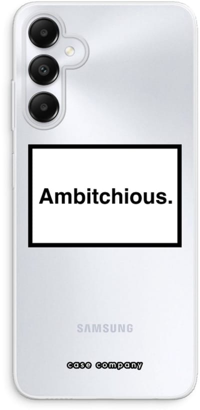 Case Company® - Hoesje geschikt voor Samsung Galaxy A05s hoesje - Ambitchious - Soft Cover Telefoonhoesje - Bescherming aan alle Kanten en Schermrand