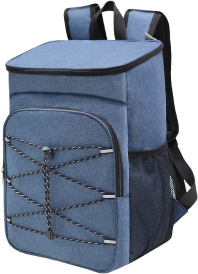 Geïsoleerde Rugzak - Koeltas - Buiten Eten - Hoge Isolatie - 20 Liter - Blauw