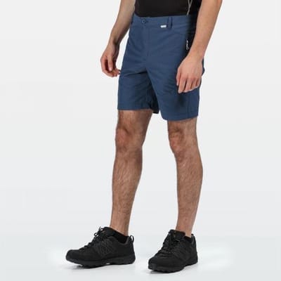 Regatta - Men's Highton Mid Length Walking Shorts - Outdoorbroek - Mannen - Maat 56 - Blauw