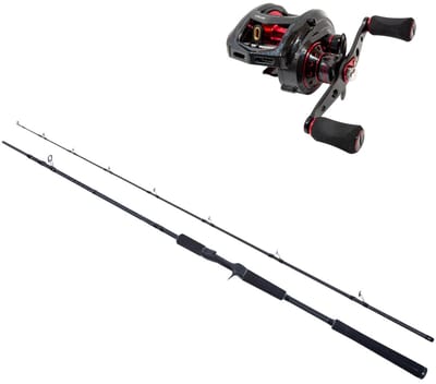 Ultimate Collos Heavy Baitcasthengel Combo 2.00m (50-150g) - Roofvis Set