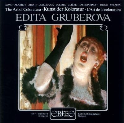 Edita Grunerova, Radio Symphonieorchester Stuttgart - Kunst Der Koloratur (CD)