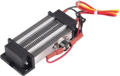 Keramische Luchtverwarmer - Elektrische Verwarming - Snelle Verwarming - Automatische Temperatuurregeling - 14x10x6 cm - Zwart