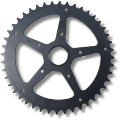 Esjot Kettingblad Shimano Steps 1/2 X 3/32 44T Staal Zwart