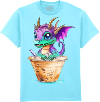 Draak Iced Coffee Dragon The Coloured House T-shirt M