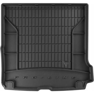 Premium Rubber Kofferbakmat met Organizer Functie – Geschikt voor VOLVO V90 Kombi & Cross Country vanaf 2016 – TPE Rubber – Hoge Rand 5 cm – Antislip & Geurloos