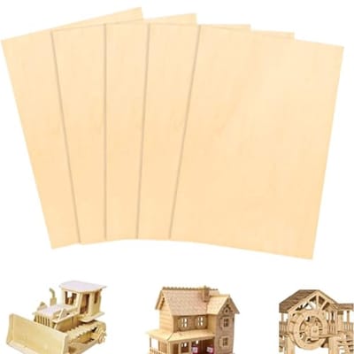 Houten Knutselplaten 150 x 150 mm - Multiplex Hout voor DIY en Modelbouw