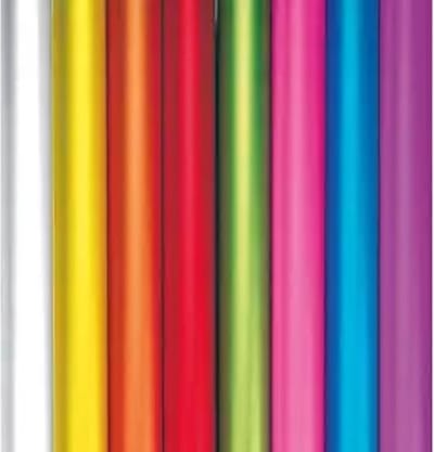 5x rol assorti kado/kaftpapier Parelmoer 2mx70cm