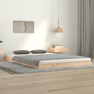 vidaXL - Bedframe - massief - grenenhout - 120x200 - cm