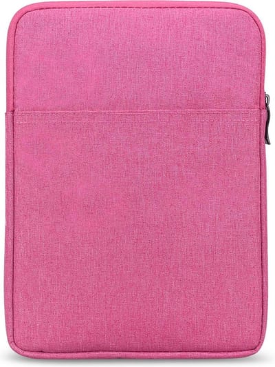 DrPhone S02 7-8 inch E-Reader Soft Sleeve Beschermhoes - Draagtas hoes - Tablet hoes - Cover - Geschikt voor o.a Tablet/ E-Reader - Roze
