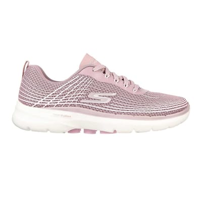 Skechers Dames/Dames Trainers met Golvend Patroon (Mauve)