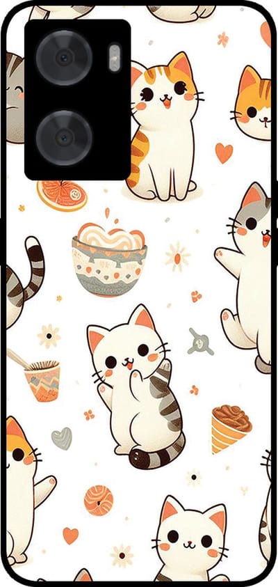 Smartphonica Telefoonhoesje Geschikt voor Oppo A57 / A57s / A77 met katten opdruk - TPU backcover case cat design geschikt voor Oppo A57 4G;Oppo A57s;Oppo A77