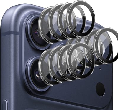Camera Screenprotector geschikt voor iPhone 17 Pro - 4x Volledig Dekkend Glas Screen Protector