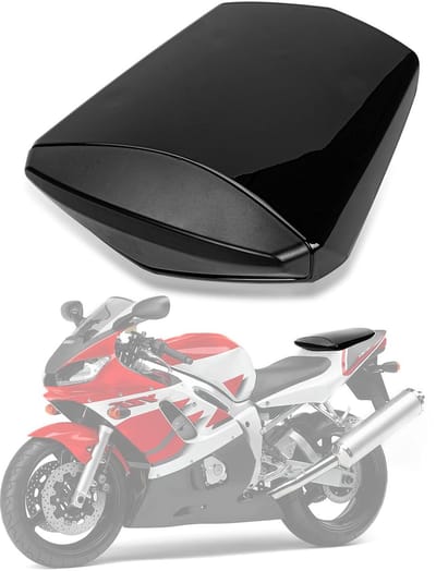 Allecto - Achterkuip - Motorfiets Gevel - Hoogwaardige ABS - Zwart - R6 2003-2005 - Perfecte Pasvorm - Duurzaam en Lichtgewicht