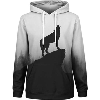"Shadow of Wolf" Hoodie