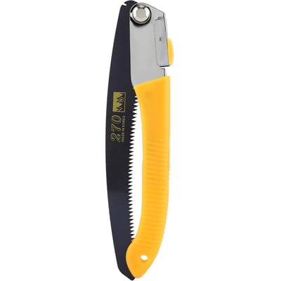 280mm Opvouwbare Handzaag Hout Zagen Fruitbomen Snoeien Trimmen Tuingereedschap(#1) yellow