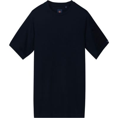 Baileys – Heren – T-shirt – Korte mouwen – Basic – Ronde hals T-shirt – Donkerblauw – 615077-69