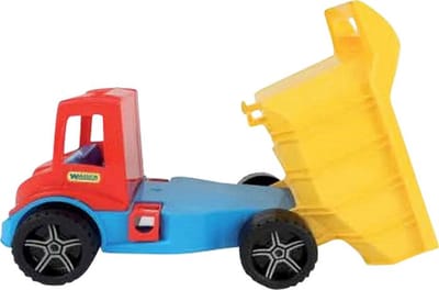 Wader Kiepauto - Zandauto 38 cm. Strandspeelgoed - Zandbakspeelgoed