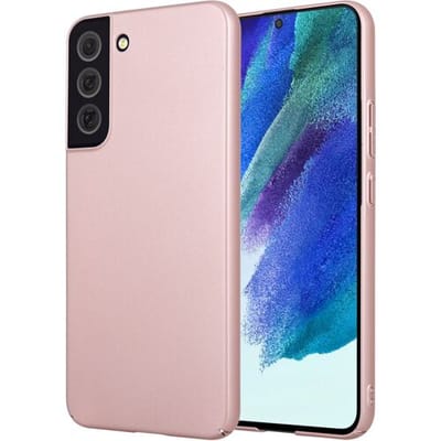 ShieldCase slim case geschikt voor Samsung Galaxy S22 - roze - Lichtgewicht Beschermcase - Dunne en Flexibele Cover - Duurzame Slim Fit Cover - Val- en Krasbestendige Case - Slanke Beschermhoes