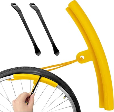Bicycle Tyre Lights - Set van 2 Robuuste Verlichting voor Fietswielen met PU Felgenscherm, Ideaal voor MTB en Trekking Fietsen, Eenvoudig te Installeren en Veilig in Gebruik
