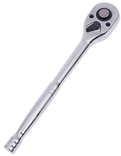 Omkeerbare ratelsleutel 1/2 inch met 72 tanden en laag profiel voor autoreparatie