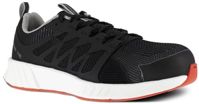 Reebok Fusion Flexweave Work 1076 S1P Werkschoen - Mannen - Zwart - 37