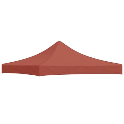 vidaXL - Partytentdak - 270 - g/m² - 3x3 - m - terracotta