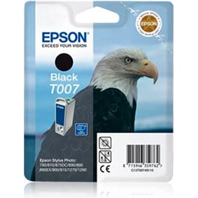 Epson T007 inktcartridge zwart (origineel)