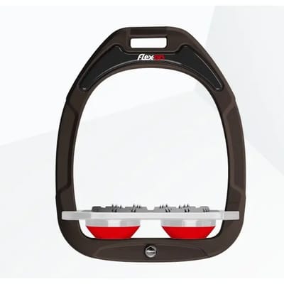 Ultra Grip Platte Klemmen Bruin/Grijs/Rood Flex-On Green Composite