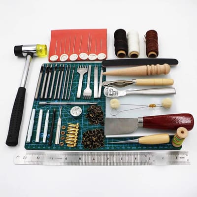 UrbanSelect - Leerbewerking Set - Complete 44-delige set - Creatieve vrijheid