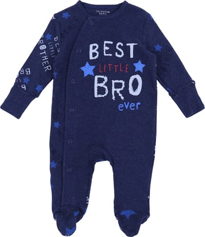 Marineblauwe pyjama met sterren
