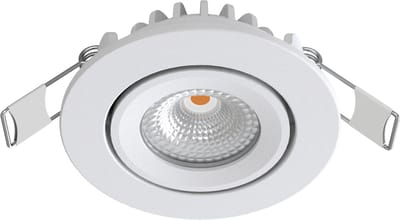 OutledTL Led inbouwspot Jim - dimbaar 55MM - 1 stuk - warm wit licht met waterbestendige functie