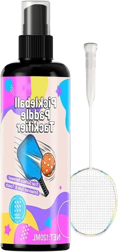 Pickleball Grip Spray - Antislip Verbeteraar - Sport Grip Verbeteren - Residuvrije Formule - 60 ml - Niet gespecificeerd