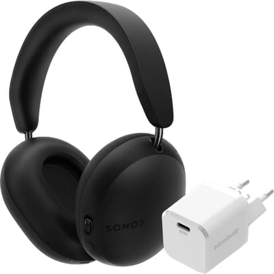 Sonos Ace Zwart + BlueBuilt Power Delivery Oplader met Usb C