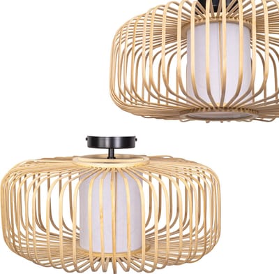 Toolight App1375-1W Wandlamp Beige 22X44X22Cm