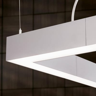 ORION LED plafondlamp Sando met ophangset - 30x30 cm