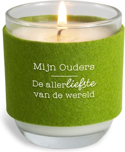 Cosy Candle-mijn ouders-ouders-vader-moeder-kaars
