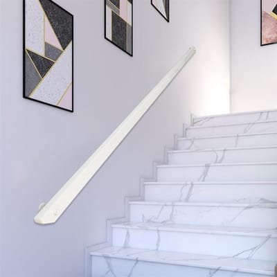 Houten leuning - Trapleuning systeem - Binnenhuis decoratie - Eenvoudige installatie - 300 cm - Niet gespecificeerd