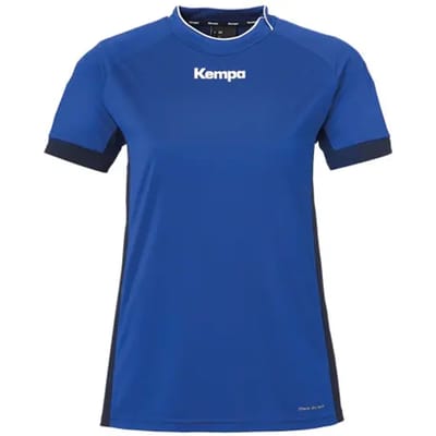 Kempa Prime Shirt Dames - sportshirts - blauw - Vrouwen