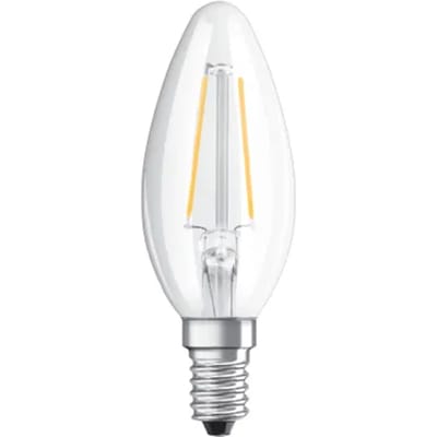 OSRAM 4058075436688 LED-lamp Energielabel F (A - G) E14 Kaars 2.5 W = 25 W Warmwit (Ø x l) 35 mm x 100 mm 1 stuk(s)