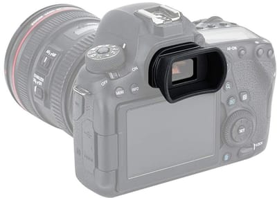 Dailygoody - Camera Oculair - Comfortabel - Soft Silicone - Vervangende Oculair - Geschikt voor Canon - Verlengt het Kijkplezier
