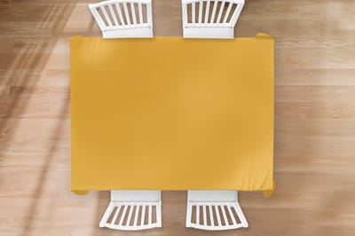 Tafelkleed - Tafellaken - 200x150 cm - Okergeel - Herfst - Interieur - Binnen en Buiten