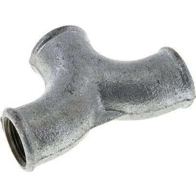 T-koppeling Rp3/4'' Binnendraad smeedbaar gietijzer 25bar (351.25psi)
