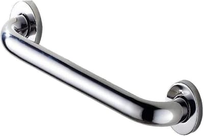 Veiligheidsgreep - Badkamer handgreep - Extra steun - Roestvrij staal - 58 cm - Zilver