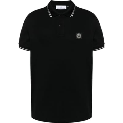 Stone Island Zomer 26 Kompas Logo Slim Fit Poloshirt Heren tops L1S152200010S0018-V0029 L gray