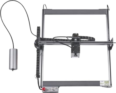 Graveermachine professioneel - 20W Laser - Graveerpen - 40x40cm - Graveerset - Graveerapparaat - Blauwe laser - Voor Hout, leer acryl, staal, glas