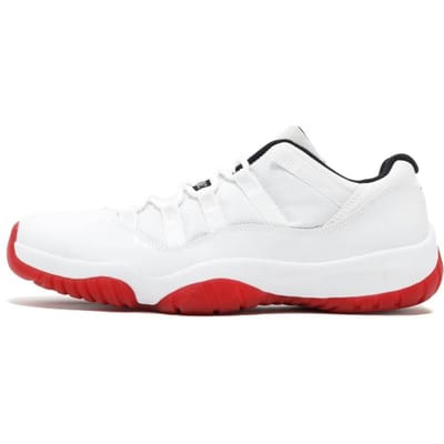 Jordan 11 Retro Low Wit Rood 2012 528895-101 44