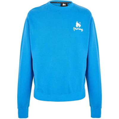 Money Unisex Adult Combo Ape Katoen Crew Hals Regular Sweatshirt (Blauw)