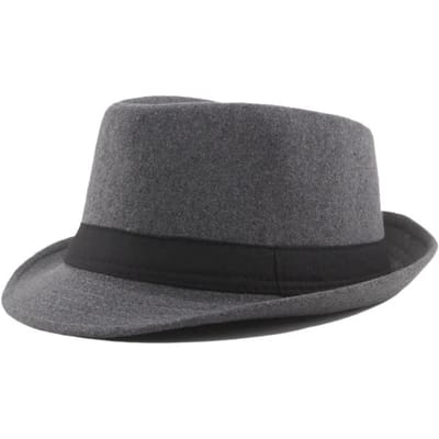 Herfst en Winter Wollen Tophoeden Jazz Hoeden Heren en Dames Britse Klassieke Stijl Vrijetijds Podium Hoeden