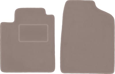 Beige voormatten voor: Nissan Micra K12 hatchback (2002-2010)